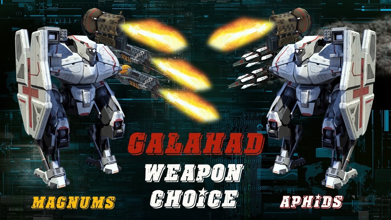 War Robots Galahad Weapon of Choice! YouTube