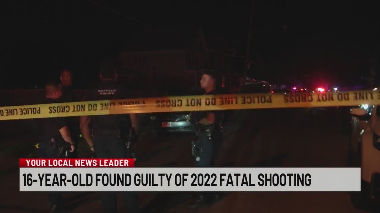 16-year-old found guilty of 2022 fatal shooting - YouTube