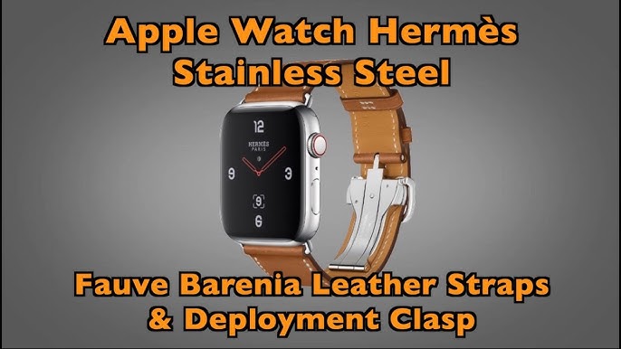 Apple Watch Hermès Band Unboxing – Orange Swift Leather Single Tour 