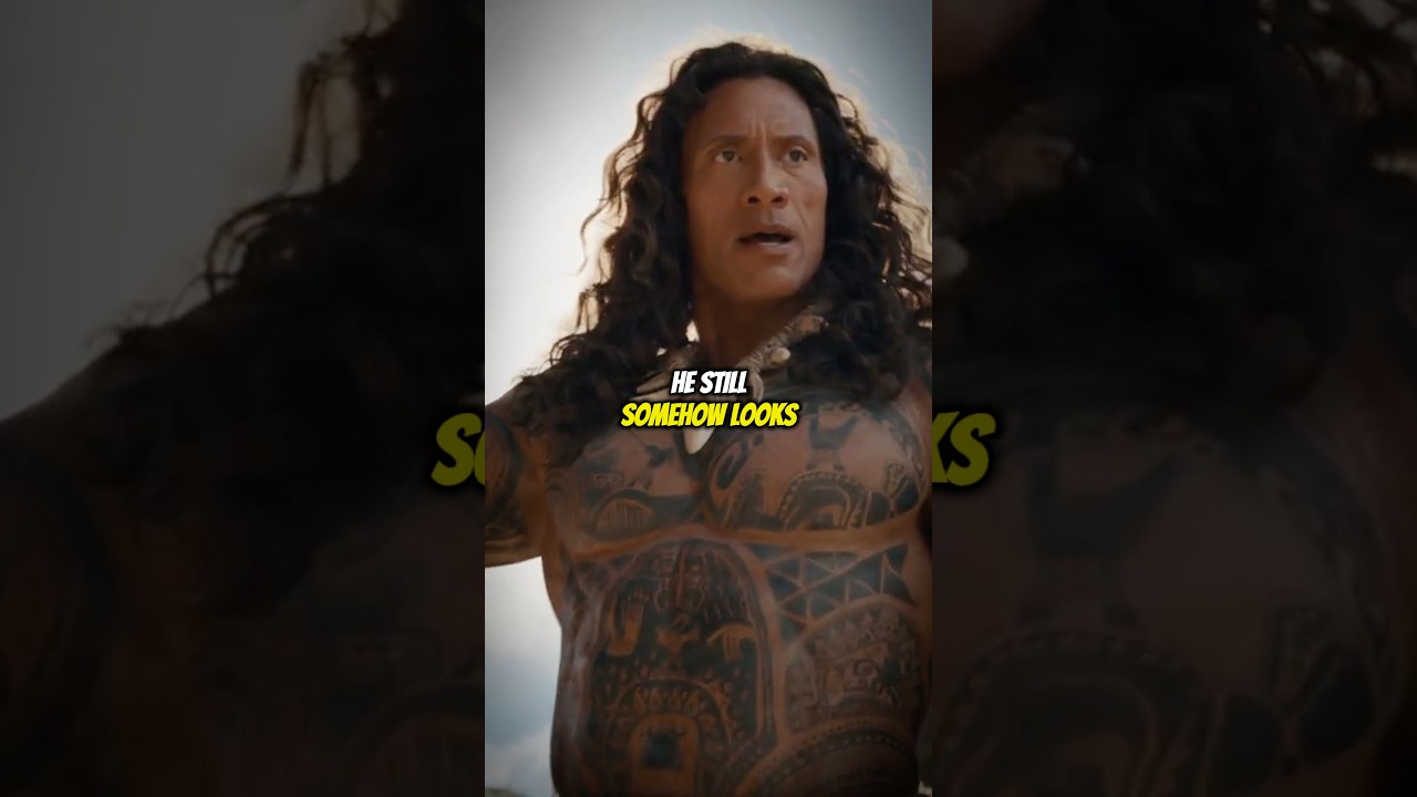 Live Action Moana looks BAD #disney #pixar #maui #therock #liloandstich
