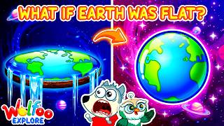 What If Earth Was Flat? 🌍 Flat Earth | 🔍Wolfoo Explore - Nature | Educational Videos