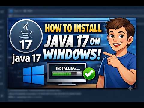 How to Install Java 17 on Windows? (Full Environment Path Setup Guide) 💻