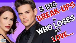 Young and the Restless Couple Swaps: 3 Break-Ups \u0026 Shakeups - 2 Big Losers? #yr