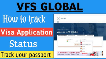 How to track vfs global visa application | croatia visa new update | Track visa application in vfs