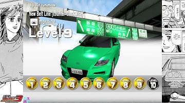 湾岸ミッドナイト Maximum Tune 3 10人抜きモード | 10 Outrun [New Belt Line (counter-clockwise) - Level 9]