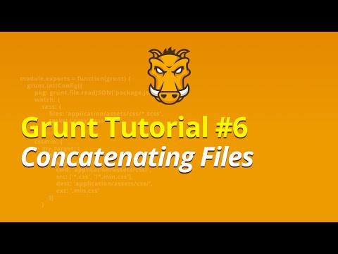 Grunt Tutorial - #6 - Concatenating Files