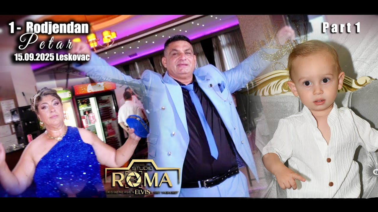 1-RODJENDAN PETAR PART1 15.09.2025 LESKOVAC STUDIO ROMA ELVIS 6K LESKOVAC