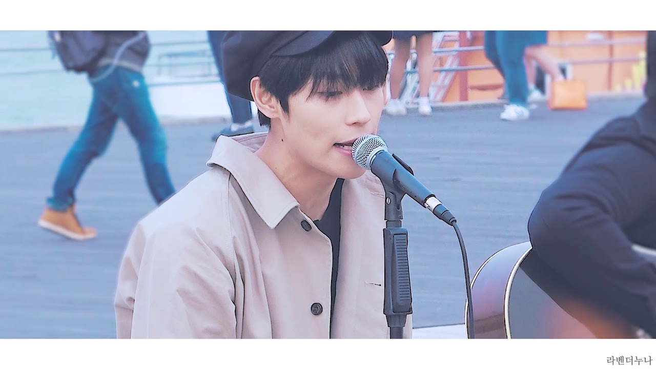 180317 KNK 크나큰 오희준 버스킹 - Officially missing you