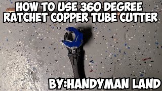 Famous How To Use 360° Ratchet Tube Cutter Profile