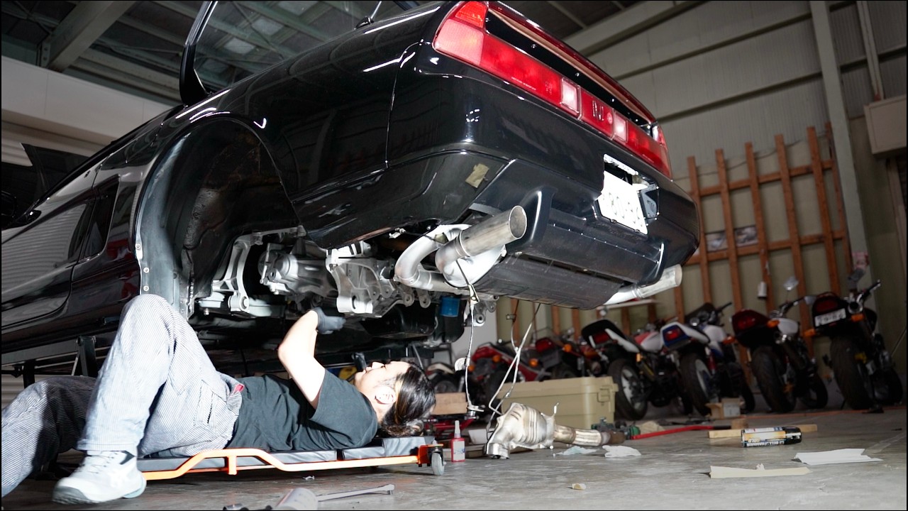 【NSX MT化10】DIYで「カーセンサーで一番安かったNSX(AT)」に「ヤフオクで買った5MT」を載せました...🙄