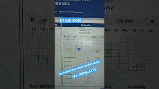 B1/B2 VISA Appointment Slots Availability | June July 2026 #b1b2visa #usa #slot