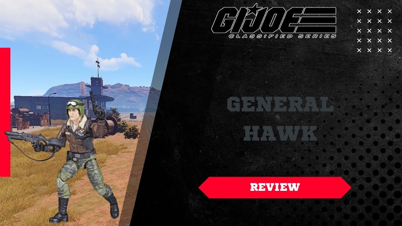 G.I. Joe Classified - General Hawk 6-Inch Figure Review | Detailed Look ...