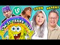 Try Not To FEEL OLD Challenge | Parents & Teens React