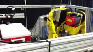 Robot serving beer