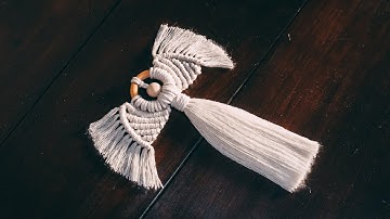 DIY: How to Make a Macrame Angel: Step-by-Step Tutorial
