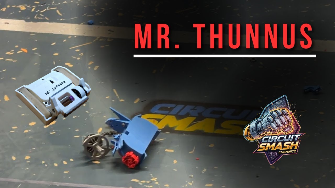 Mr. Thunnus | All fights | 150g combat robot | Circuit Smash Chemnitz 2025