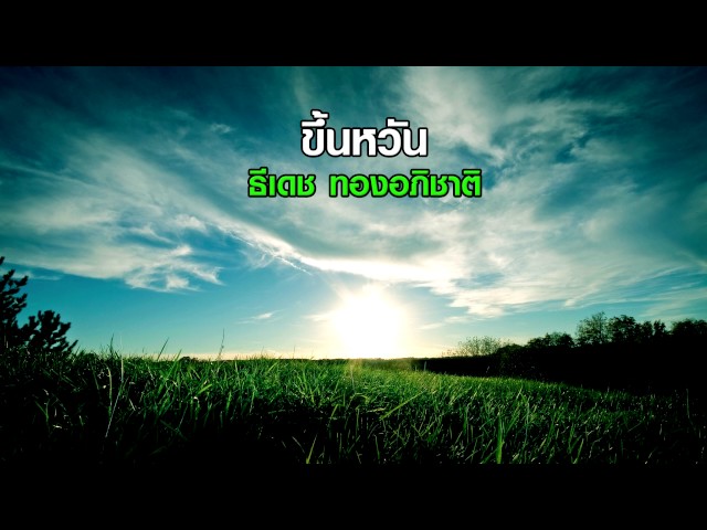 ขึ้นหวัน - ธีเดช ทองอภิชาติ【Unofficial Audio】 class=