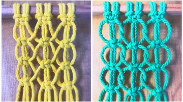 2 stunning Macramé Knots You NEED to Learn!Handmade Art Tutorial (part 31)