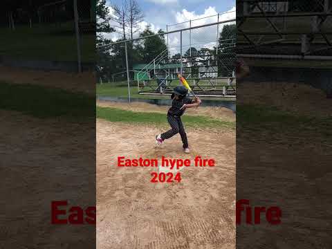 Testing out the new Easton Hype Fire Bat!