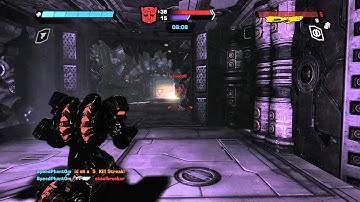 Transformers War For Cybertron PC Tank Gun Glitch