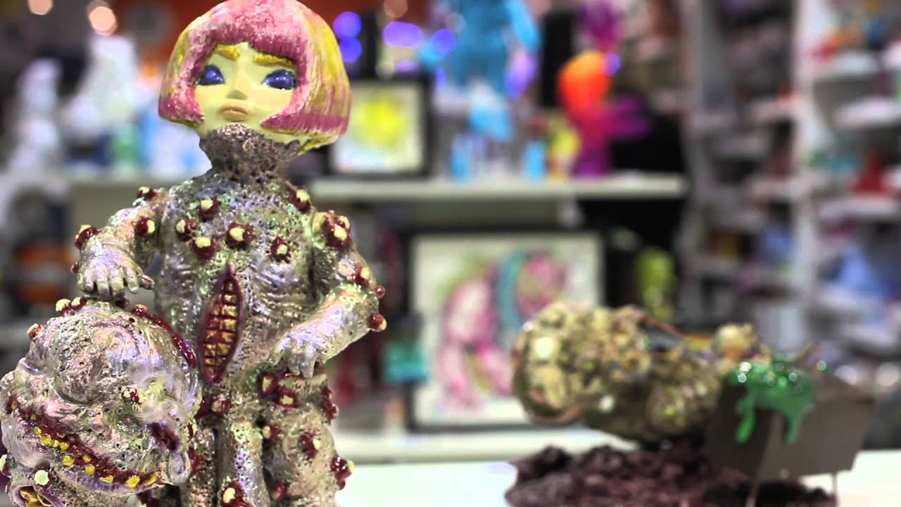 "THE CRAWLING DEAD" Autopsy Baby Custom Group Show - Opening Night [HD]