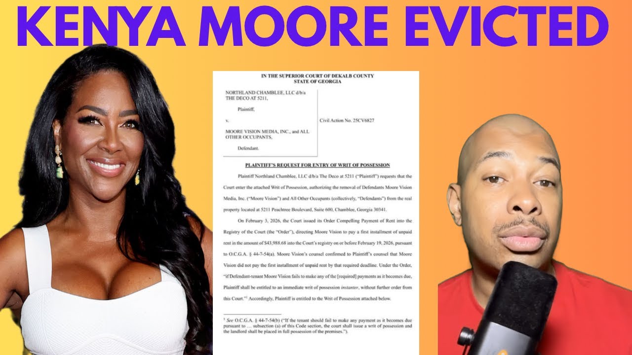 Kenya Moore’s Eviction! what does she do now?