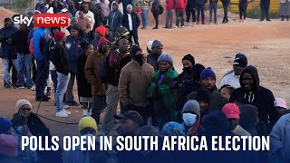 South Africa General Election: Millions head to the polls across country