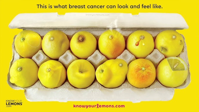 Breast Cancer Awareness Month: Get to know your lemons