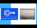 Vídeo: Armario de Pared con Puertas Correderas 1200x400x600 mm Desmontable ®Cleiton