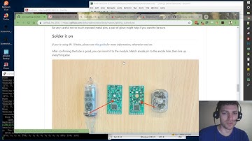 Nixie Tube Clock 003 - Connecting to the PI V2 - Raspberry PI - Python