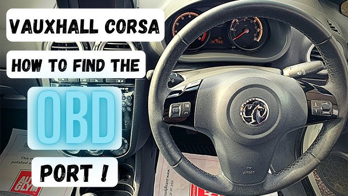 Corsa d obd port location 