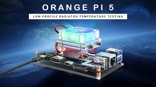 52Pi Low-profile ICE-Tower CPU RGB LED Light Cooling Fan Radiator