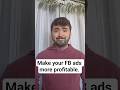 How To Make Your FB Ads More Profitable