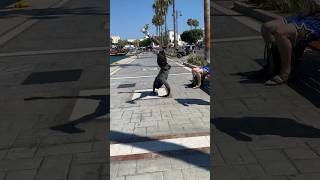 Street back flip ?breakdance