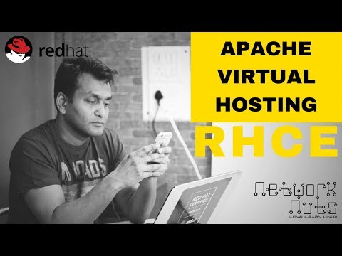 RHCE Training - Hosting Virtual website Apache