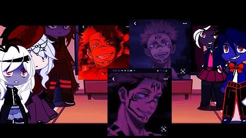 Overlords react to sakuna as the new overlord/hazbin hotel x JJK