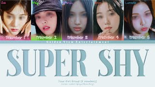 U2K.COM – Super Shy 'Your Girl Group' | (Color Coded Lyrics Han|Rom|Eng)