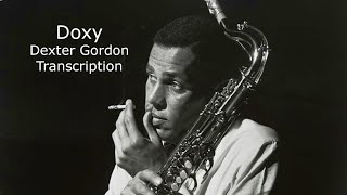 Doxy/Sonny Rollins-Dexter Gordon's (Bb) Transcription. Transcribed by Carles Margarit. chords