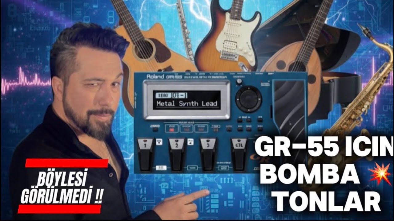 ROLAND GR-55 MUHTEŞEM TONLAR !!! 