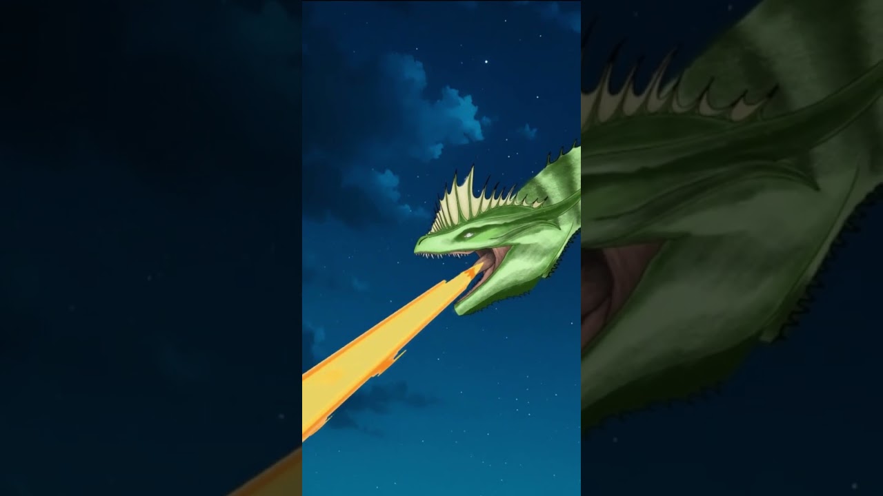 DRACARYS! 🔥 Sunfyre vs Moondancer — the sky is on fire! 