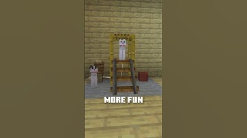 how to make a cat house in minecraft! #shorts #minecraft #cat #tutorial