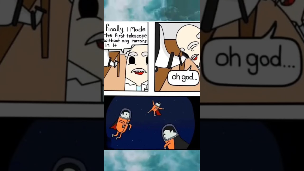 The first telescope ever made 😂😅 