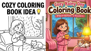 Cozy Rainy Day Coloring Book Tutorial | KDP for Beginners