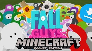 ➡️ Fall guys ADDON para MINECRAFT PE/BEDROCK + MAPA DE FALL GUYS ULTIMATE KNOCKOUT | DESCARGAR 1.16+ screenshot 4