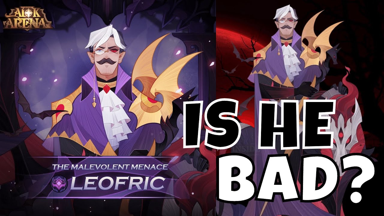 TEST DAY FOR LEOFRIC BEFORE HE IS LIVE! [AFK ARENA]