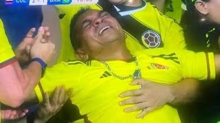 El padre de Luis Díaz no puede contener la emoción tras el doblete de su hijo ante Brasil