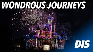 Wondrous Journeys Disney 100 Fireworks Show at Disneyland Resort