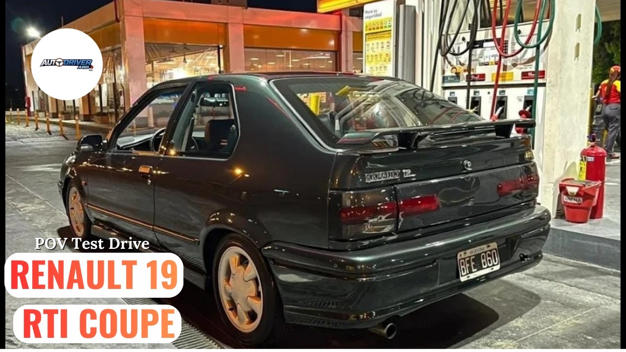 Renault 19 RTi Coupe - POV Test Drive - Buenos Aires, Argentina