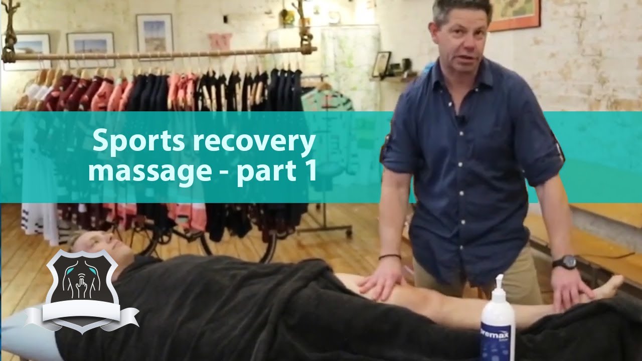 Recovery Massage For The Quadriceps Sports Recovery Massage Part 1 Youtube