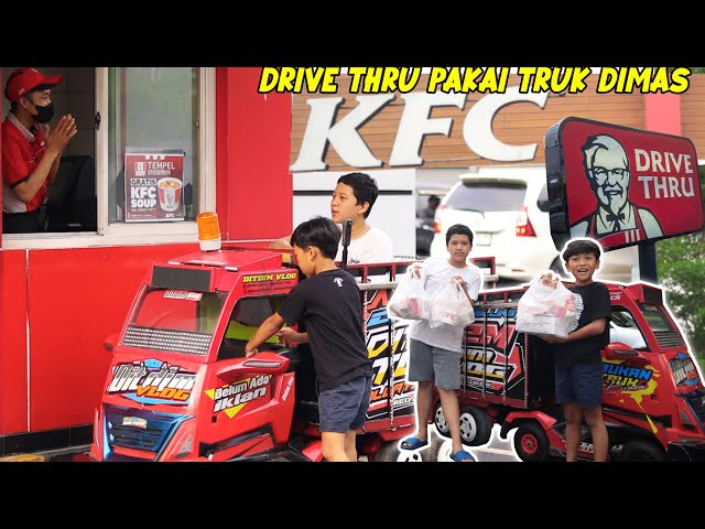 DITDIM BELI KFC PAKAI TRUK MINI DIMAS class=